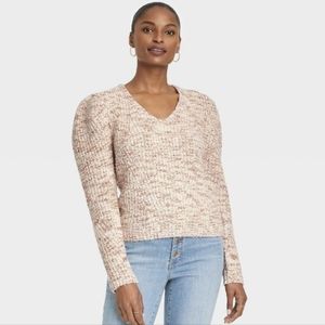 Women's V-Neck Pullover Sweater - Universal Thread™